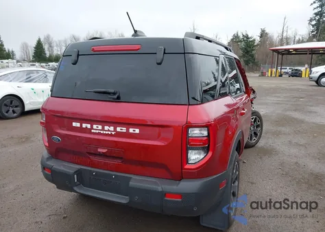 2025 Ford Bronco Sport Outer Banks from USA, damaged, VIN 3FMCR9CN5SRF38240